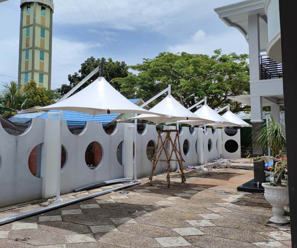 tenda membrane kaltim tenda membrane payung